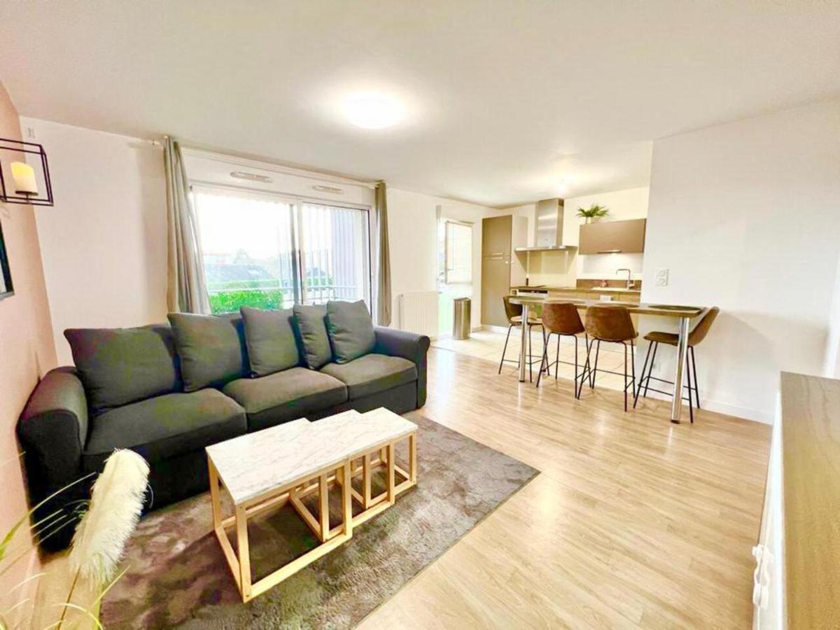 L'Atelier Chic - Wifi Fibre - Parking Privee - Balcon - Netflix Apartman Lanester Kültér fotó