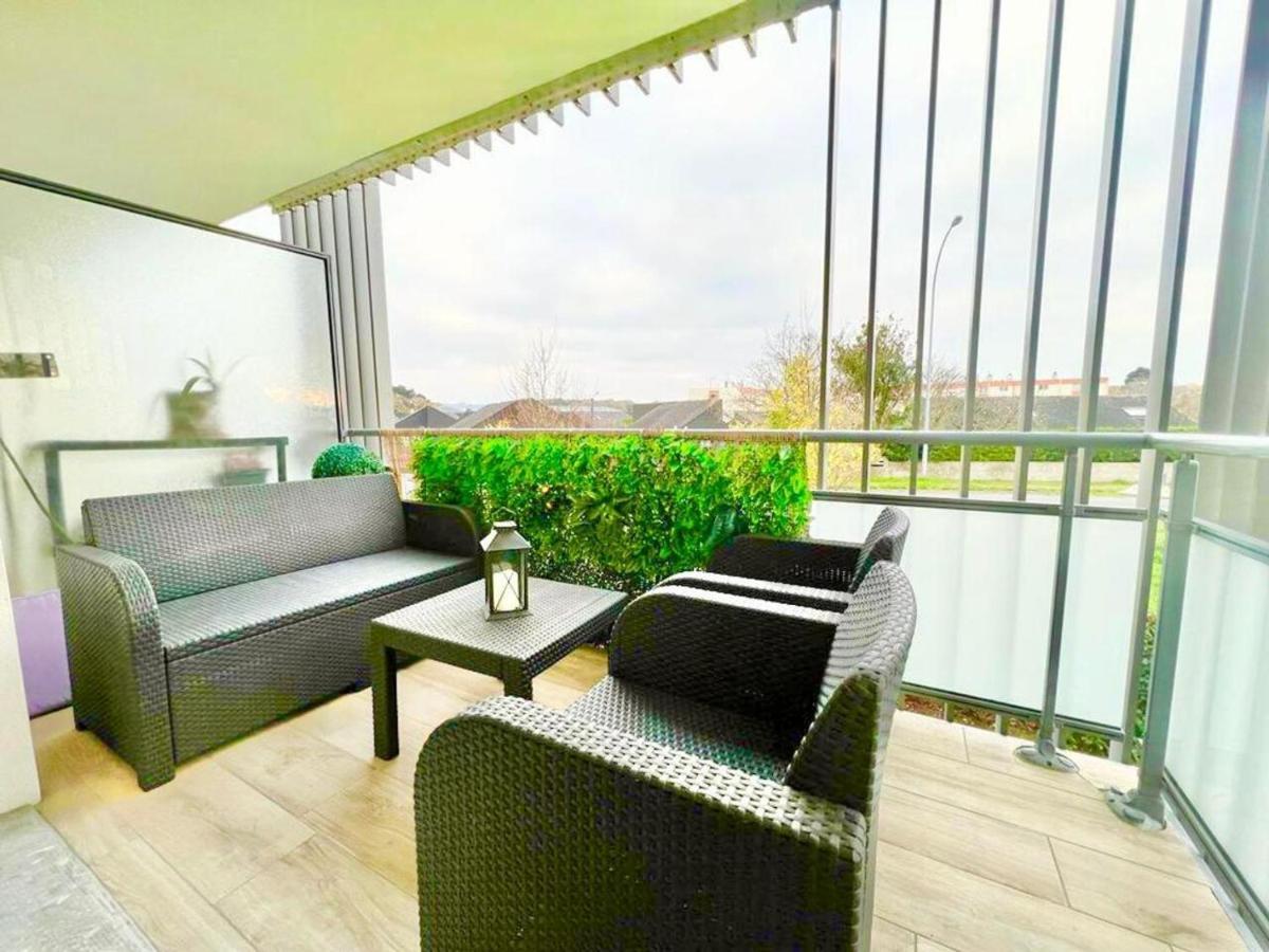 L'Atelier Chic - Wifi Fibre - Parking Privee - Balcon - Netflix Apartman Lanester Kültér fotó